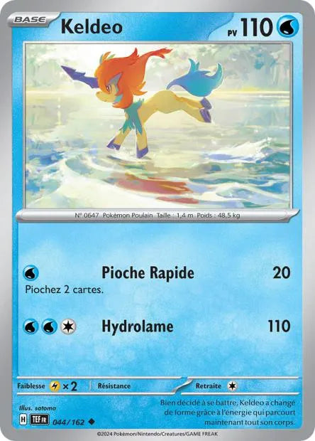 Keldeo Reverse 044/162 - Forces Temporelles