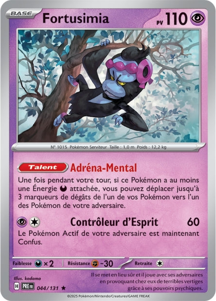 044/131 Fortusimia POKEBALL - Évolutions Prismatiques