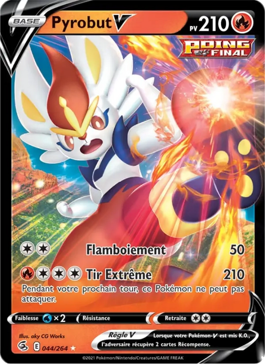 044/264 Pyrobut V - Poing de Fusion