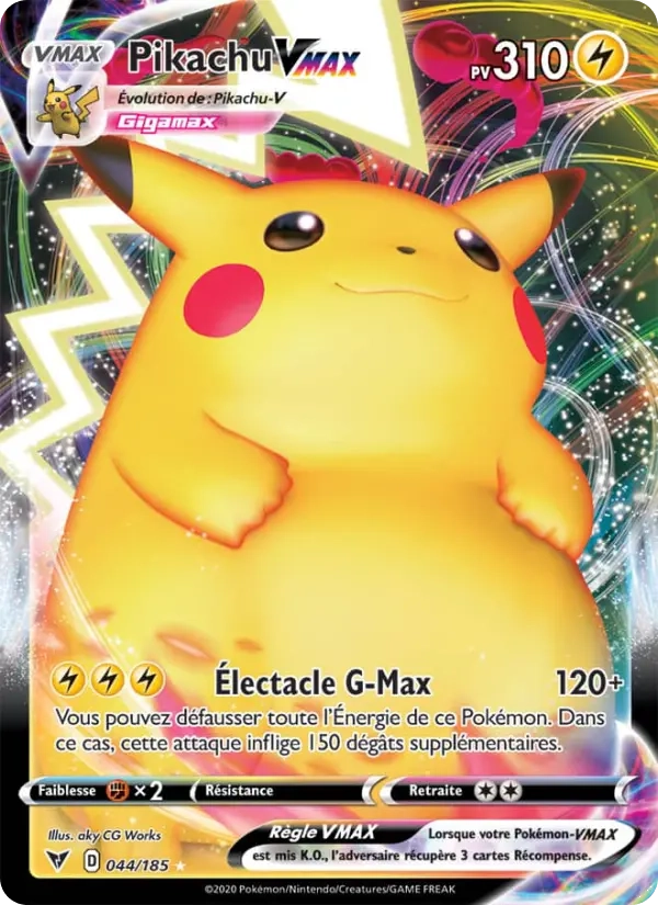 044/185 Pikachu VMAX - Voltage Éclatant
