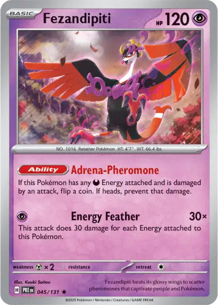 045/131 Favianos MASTERBALL - Évolutions Prismatiques - Masterball