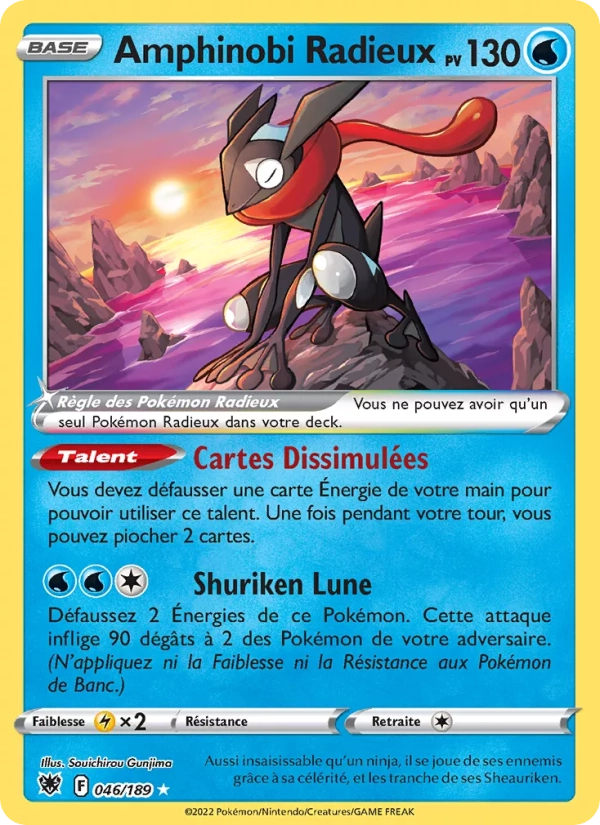 046/189 Amphinobi RADIEUX - Astres Radieux