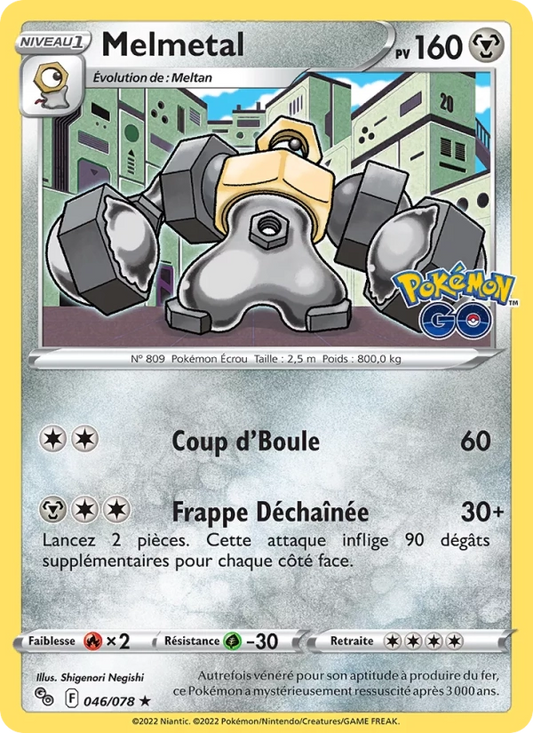 Melmetal Reverse 046/078 - Pokémon GO