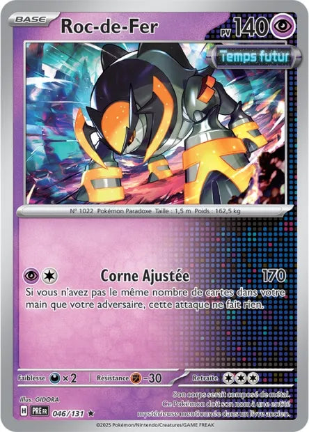 046/131 Roc de Fer POKEBALL - Évolutions Prismatiques