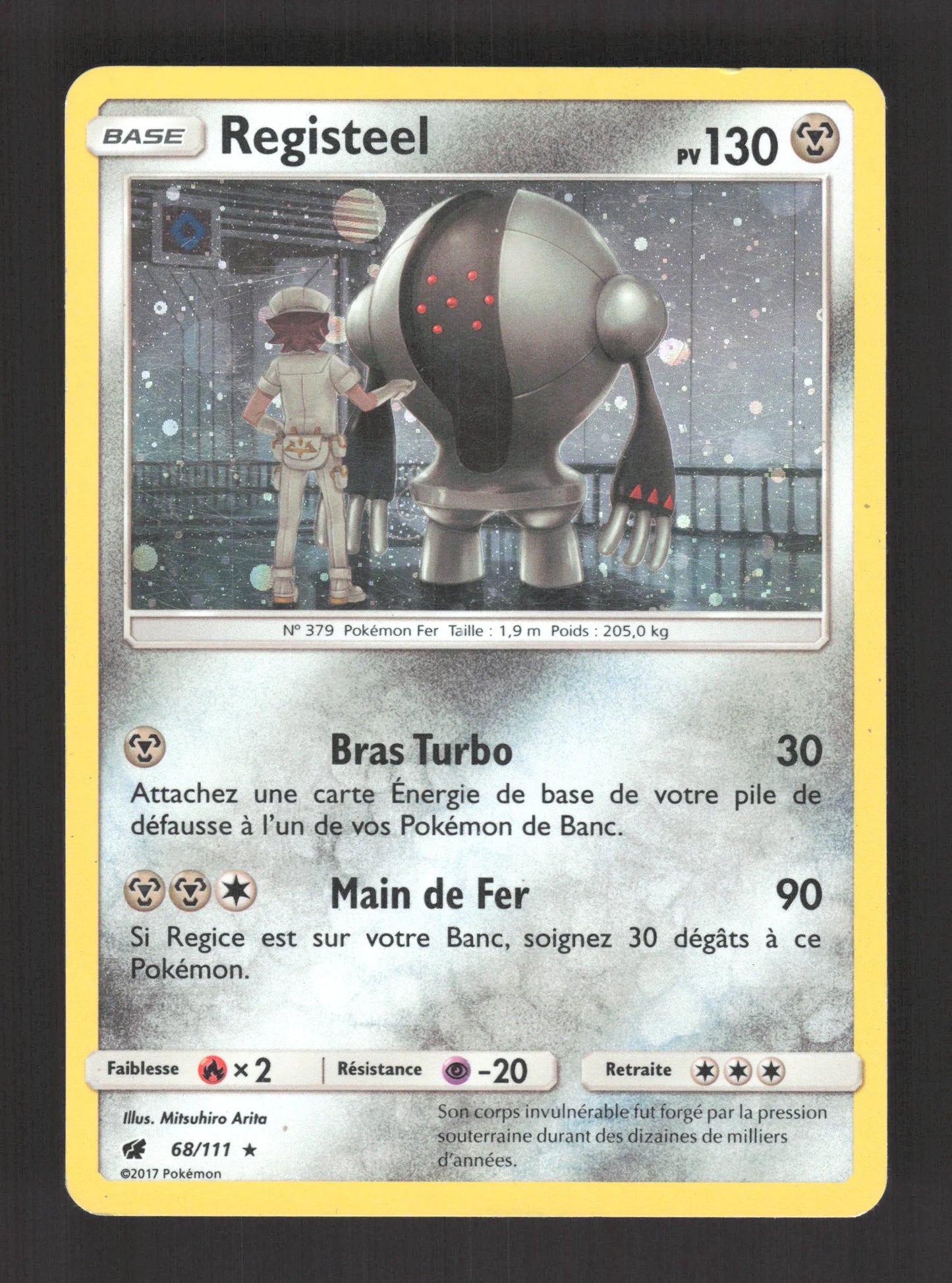 68/111 Registeel HOLO COSMOS - Invasion Carmin