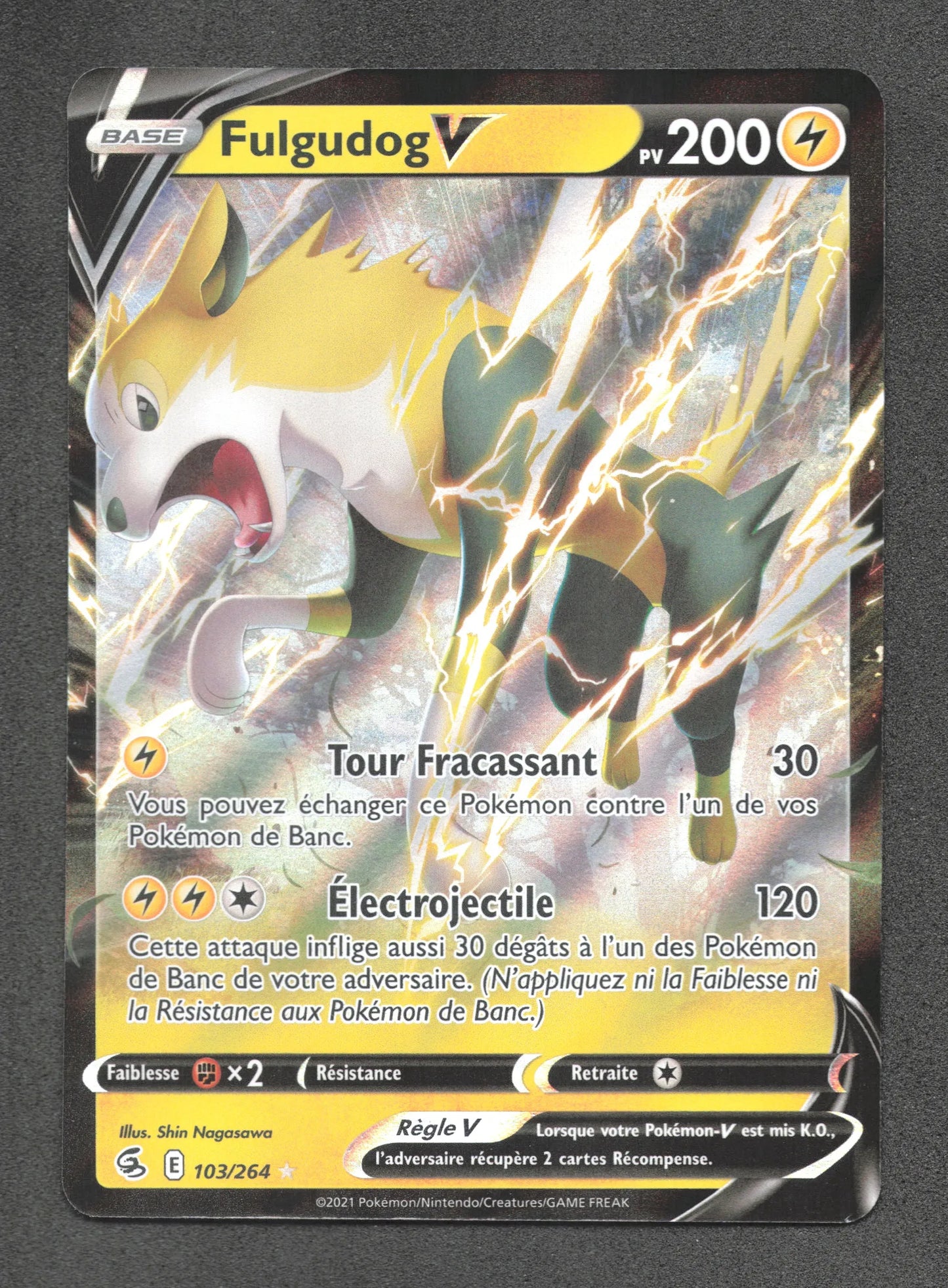 103/264 Fulgudog V - Poing de Fusion