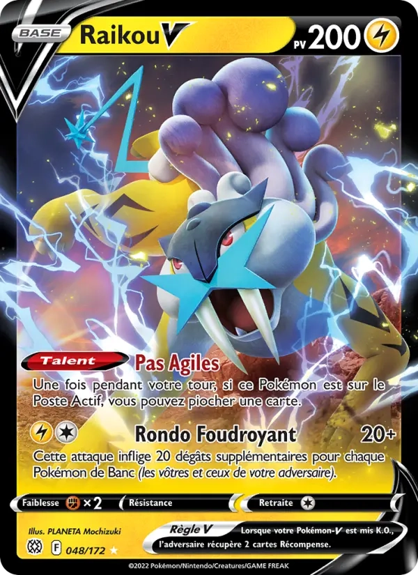 048/172 Raikou V - Stars Étincelantes