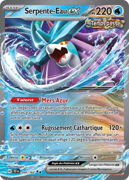 050/162 Serpente Eau EX - Forces Temporelles