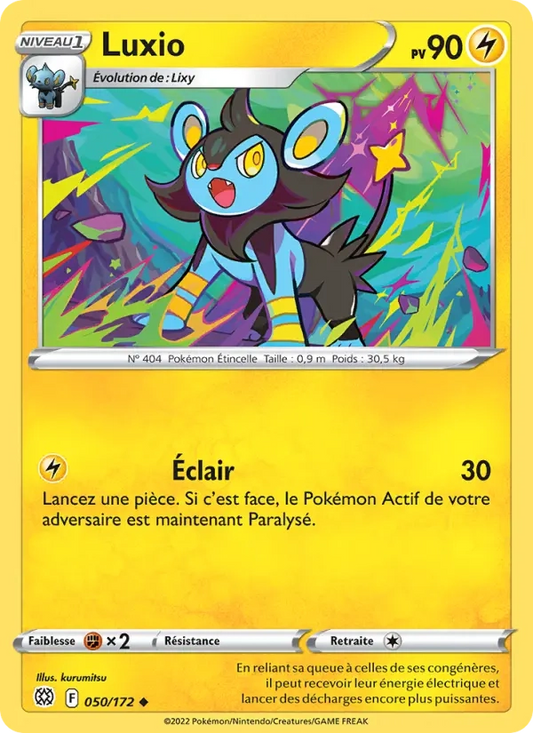 050/172 Luxio Reverse - Stars Étincelantes