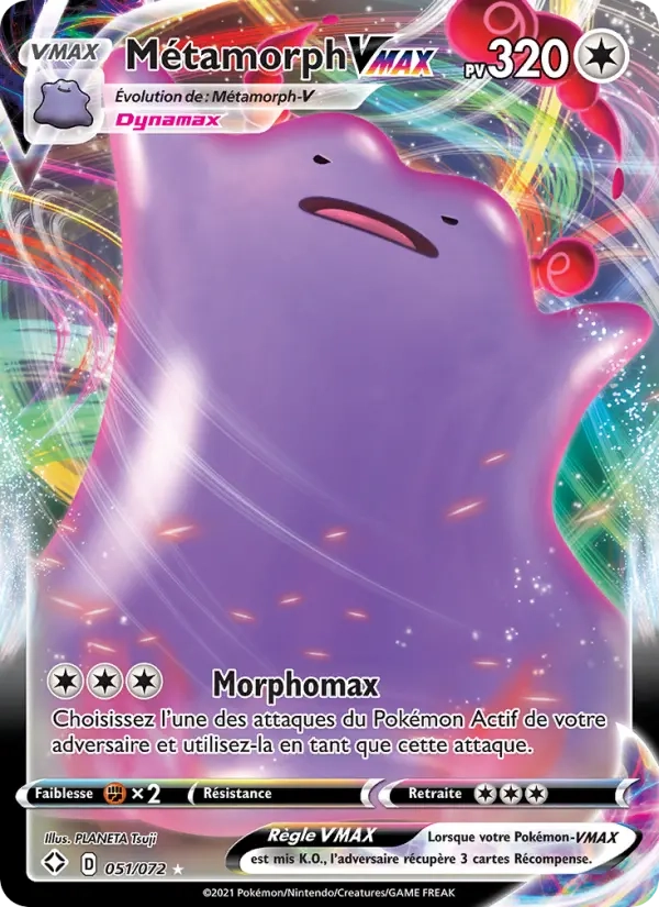 051/072 Metamorph VMAX - Destinées Radieuses