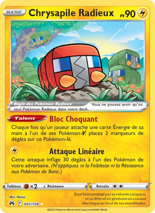 051/159 Chrysapile RADIEUX - Zénith Suprême
