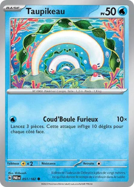 Taupikeau Reverse 051/182 - Faille Paradoxe