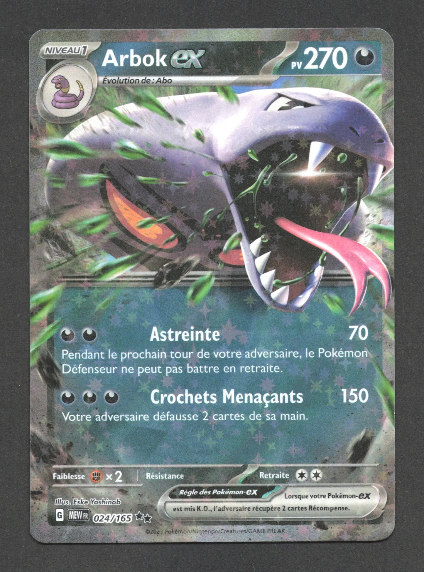 024/165 Arbok EX - 151