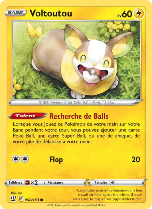 052/163 Voltoutou Reverse - Styles de Combat