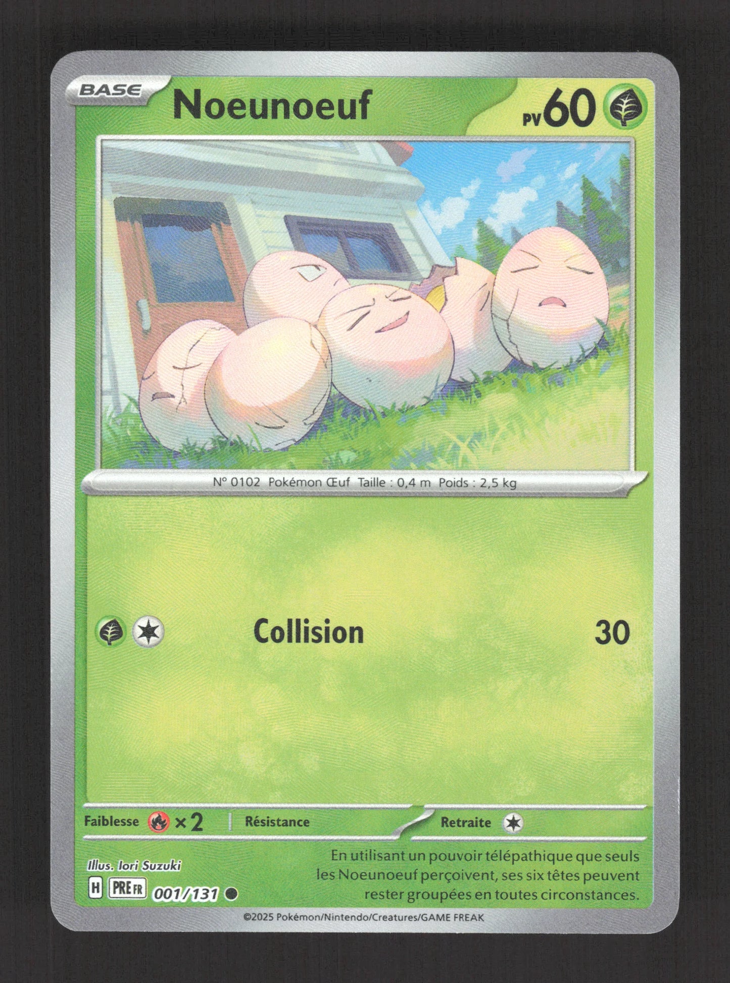 001/131 Noeunoeuf POKEBALL - Évolutions Prismatiques