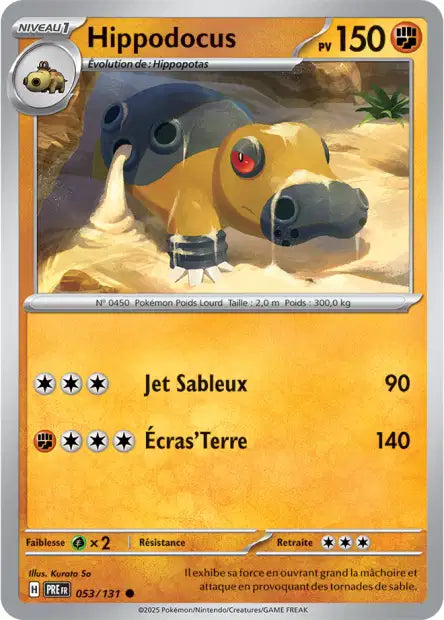 053/131 Hippodocus POKEBALL - Évolutions Prismatiques