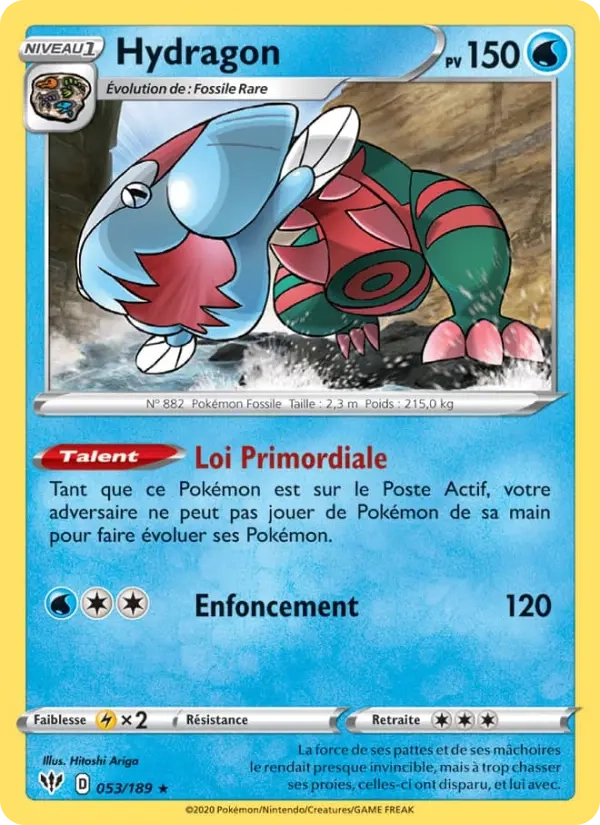 053/189 Hydragon HOLO - Ténèbres Embrasées