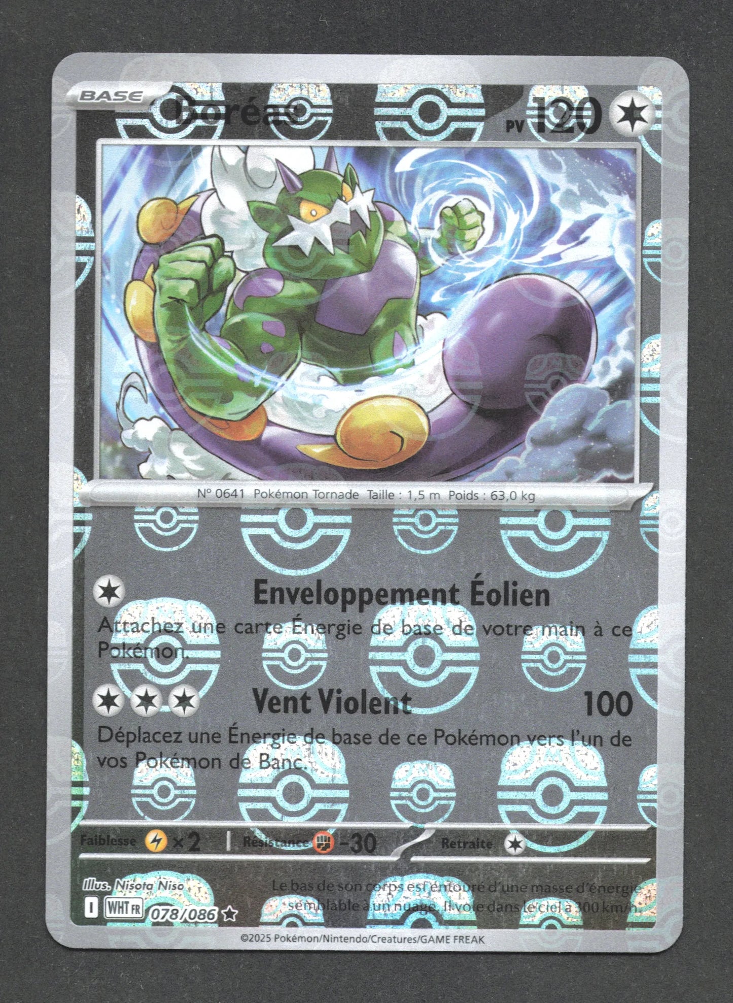 078/086 Boreas MASTERBALL - Flamme Blanche - Masterball