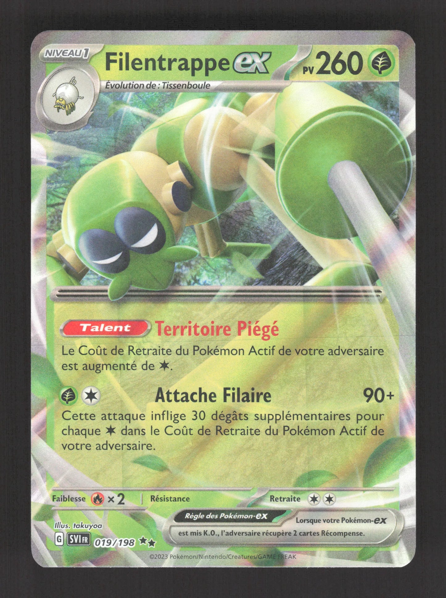 019/198 Filentrappe EX - Écarlate et Violet