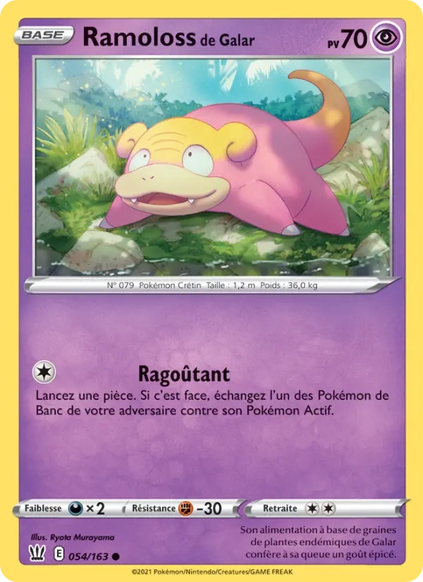 Ramoloss de Galar Reverse 054/163 - Styles de Combat