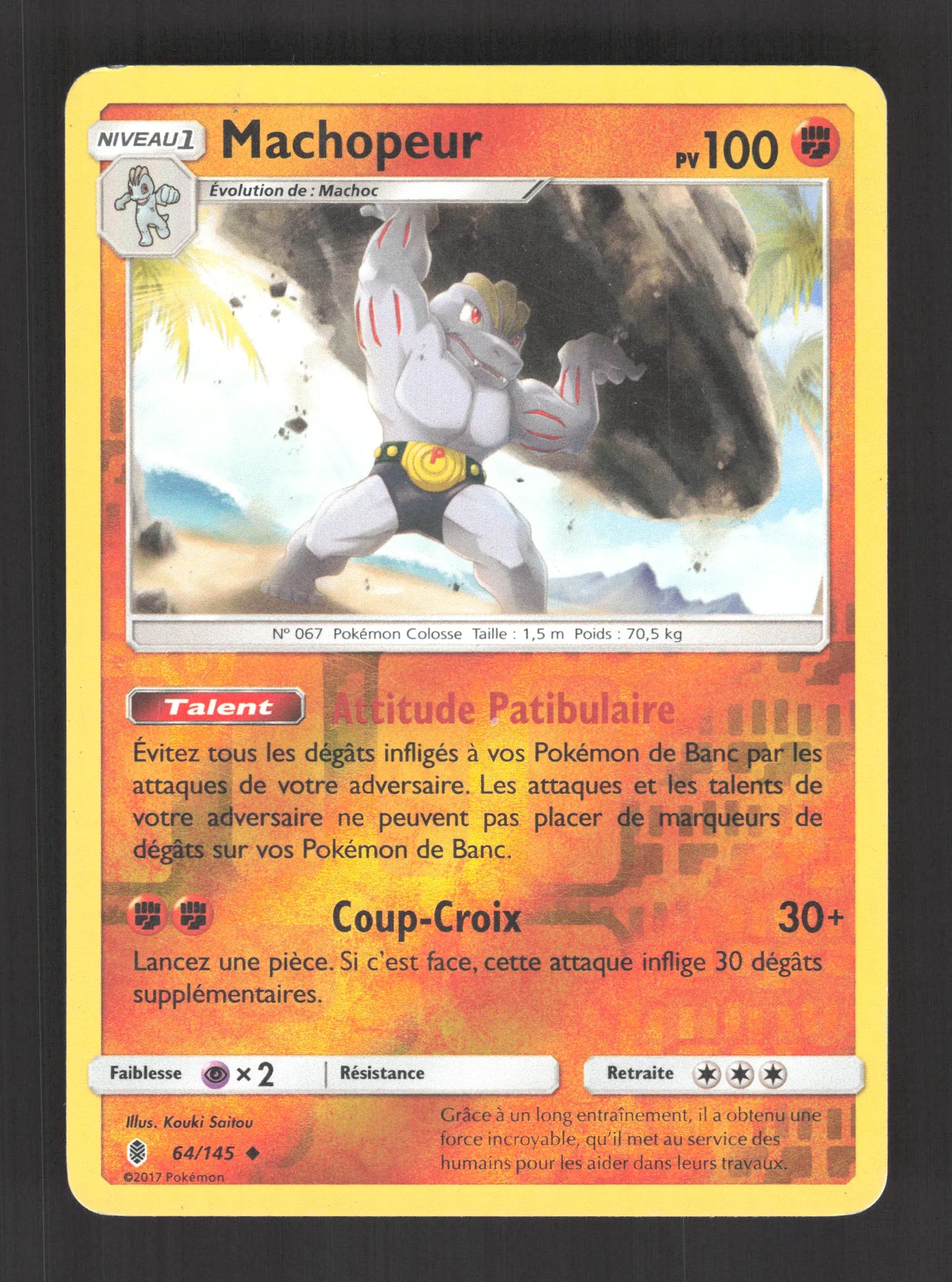 64/145 Machopeur REVERSE - Gardiens Ascendants