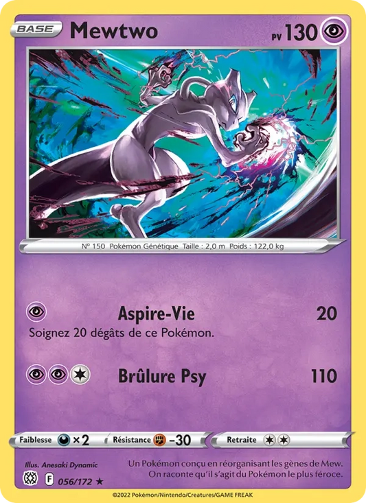 056/172 Mewtwo Reverse - Stars Étincelantes