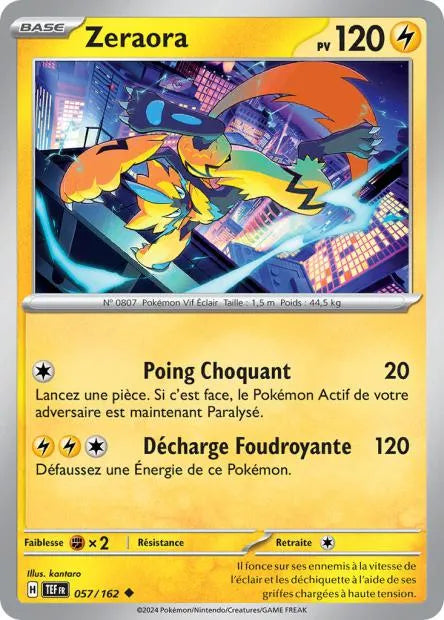 057/162 Zeraora Reverse - Forces Temporelles