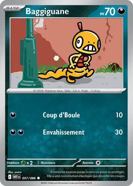 057/086 Baggiguane Reverse - Flamme Blanche