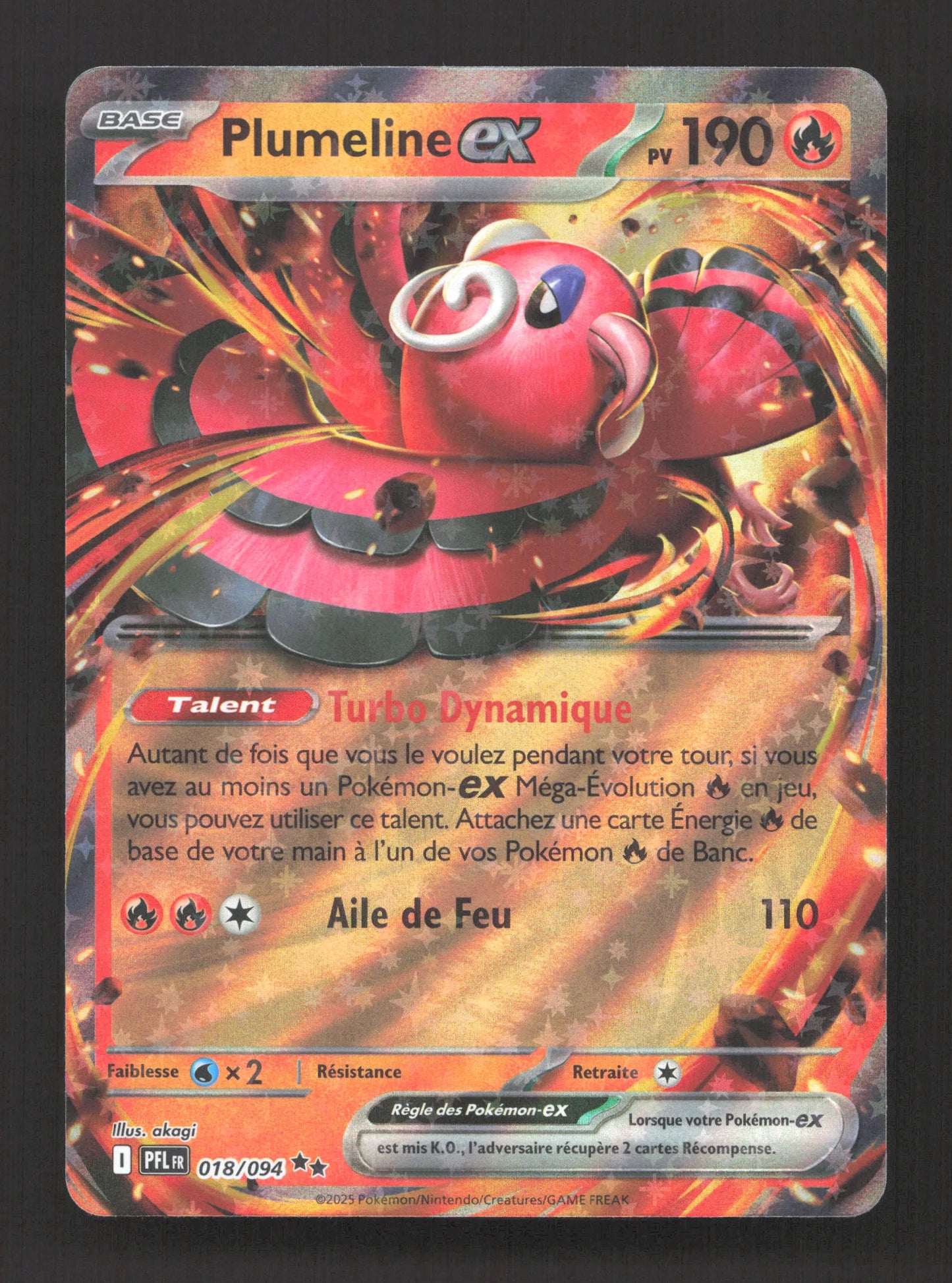 018/094 Plumeline EX - Flammes Fantasmagoriques