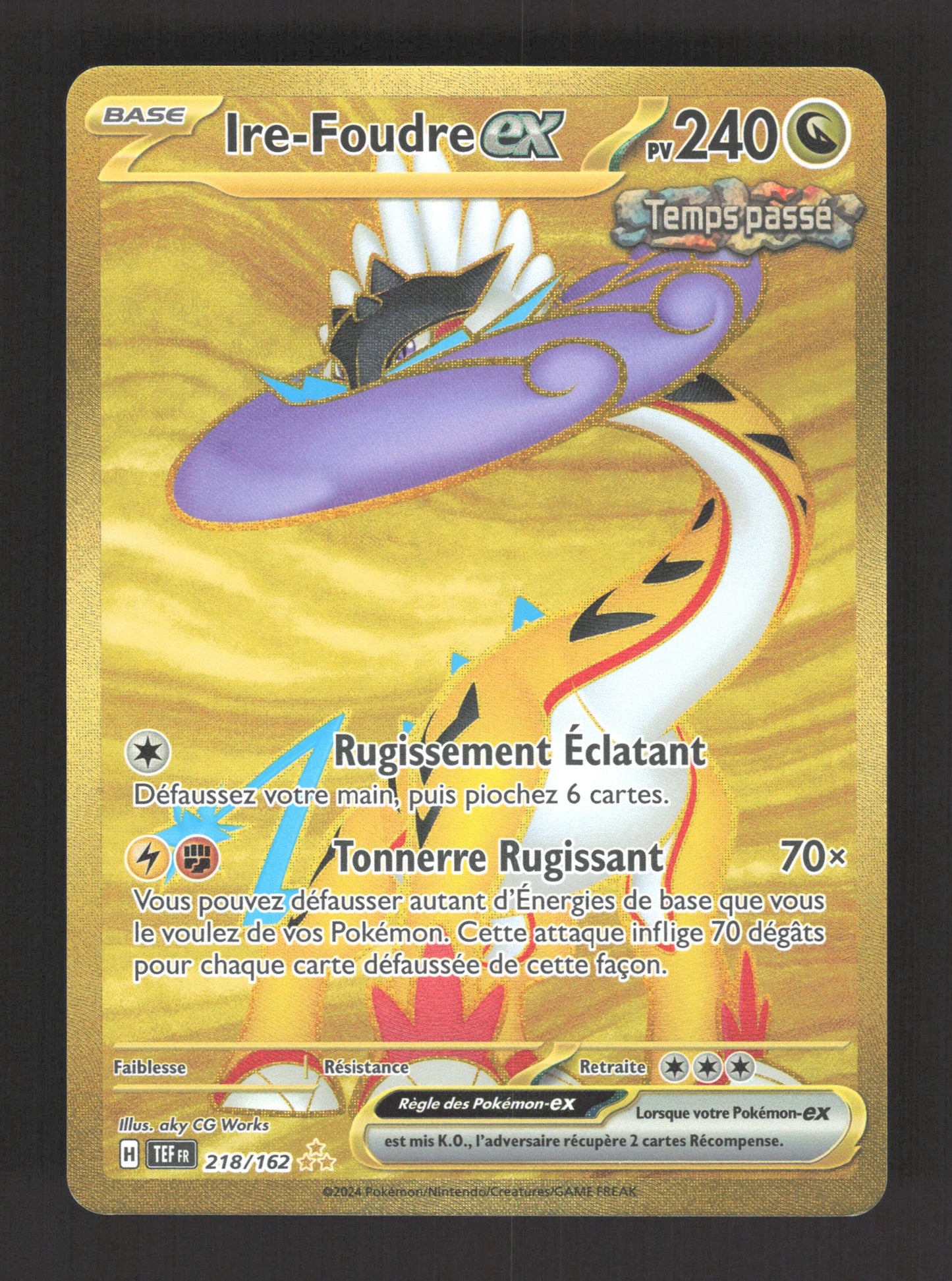218/162 Ire Foudre EX - Forces Temporelles