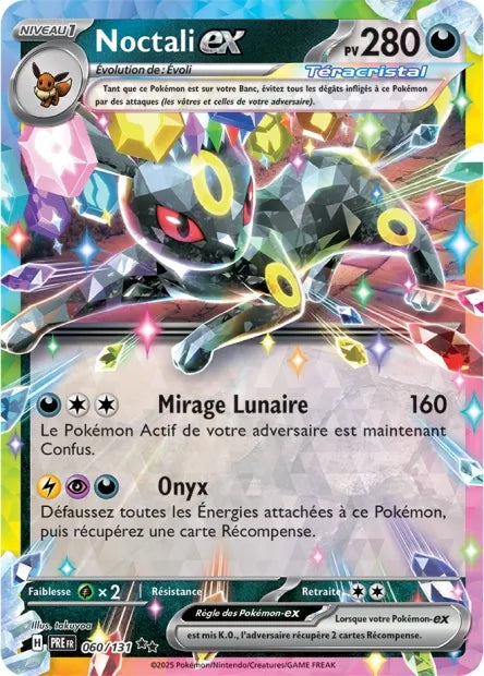 060/131 Noctali EX - Évolutions Prismatiques
