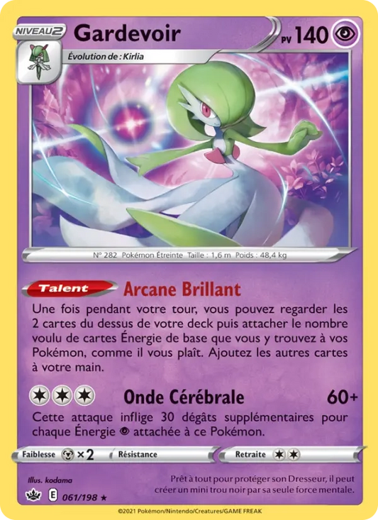 061/198 Gardevoir REVERSE - Règne de Glace