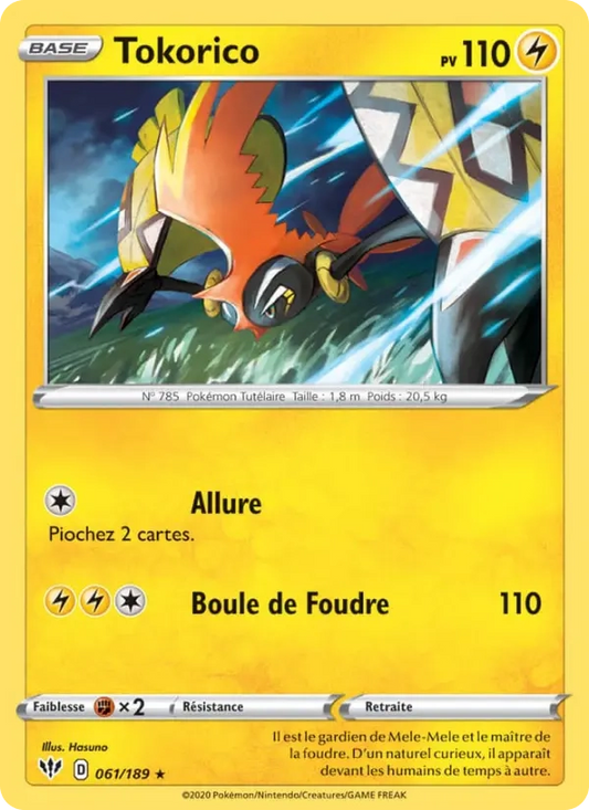 061/189 Tokorico Holo - Ténèbres Embrasées