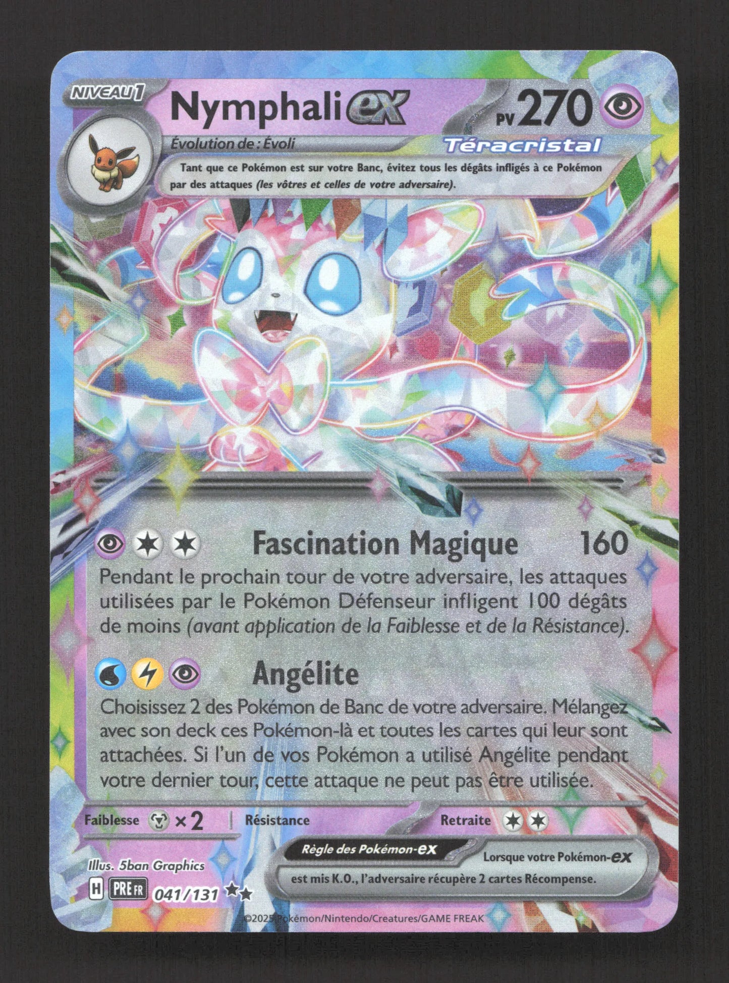 041/131 Nymphali EX - Évolutions Prismatiques