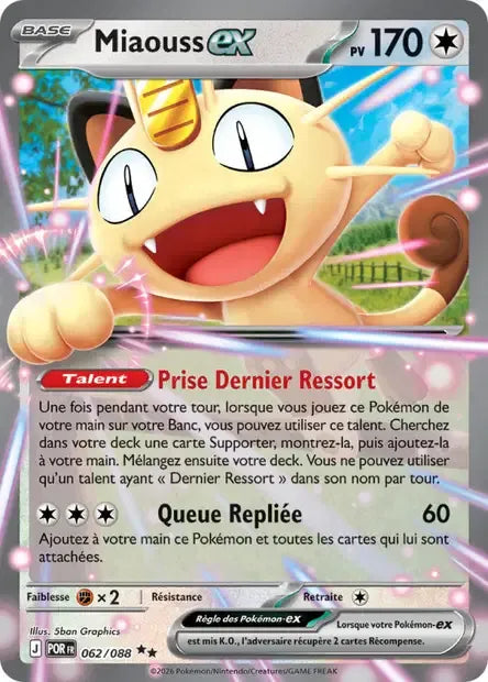 062/088 Miaouss EX - Équilibre Parfait