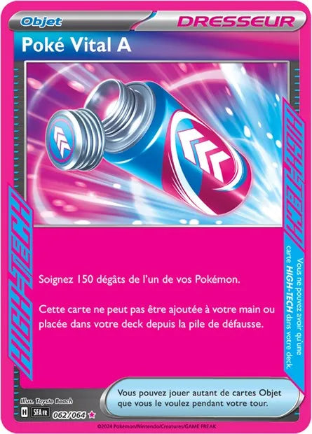 062/064 Poke Vital A ACE - Fable Nébuleuse