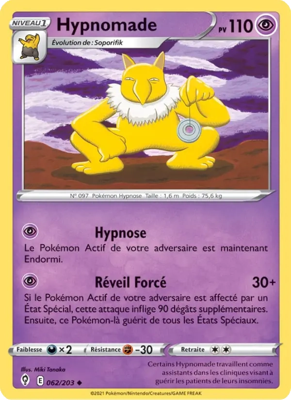 Hypnomade Reverse 062/203 - Évolution Céleste