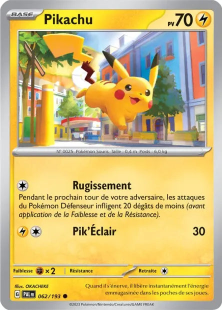 062/193 Pikachu Reverse - Évolutions à Paldea