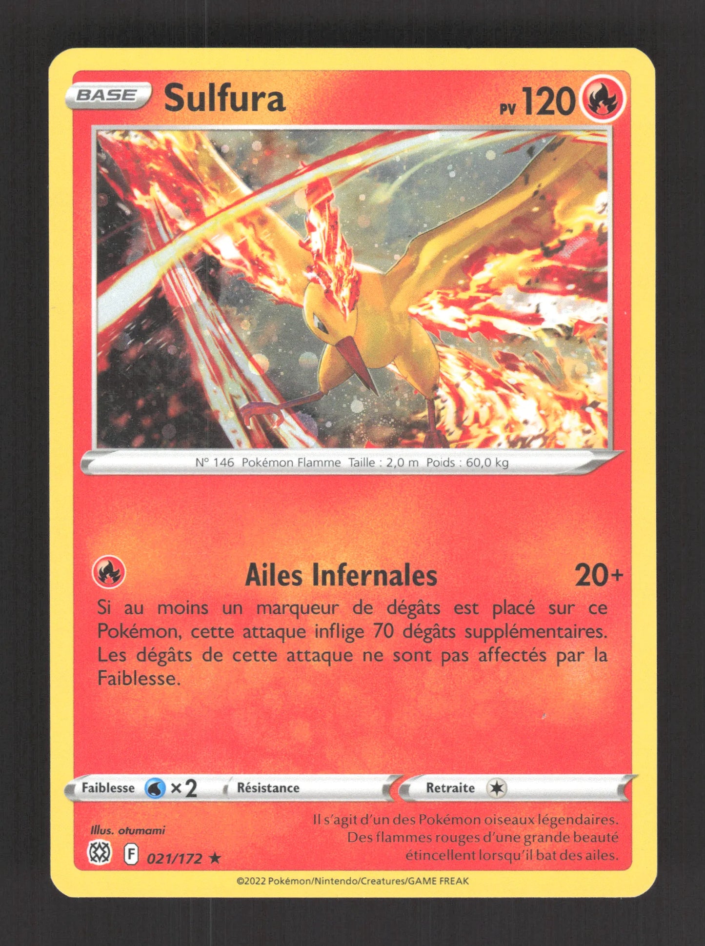 021/172 Sulfura HOLO COSMOS - Stars Étincelantes