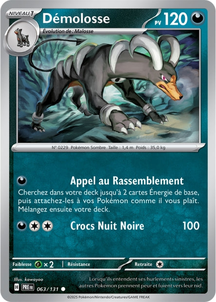 063/131 Demolosse POKEBALL - Évolutions Prismatiques - Pokeball