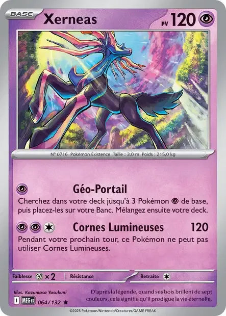 064/132 Xerneas Holo - Méga-Évolution