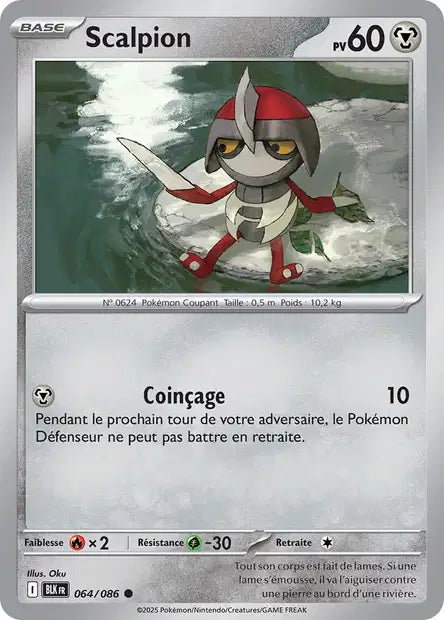 064/086 Scalpion POKEBALL - Foudre Noire