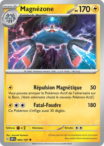 Magnézone Reverse 065/197 - Flammes Obsidiennes