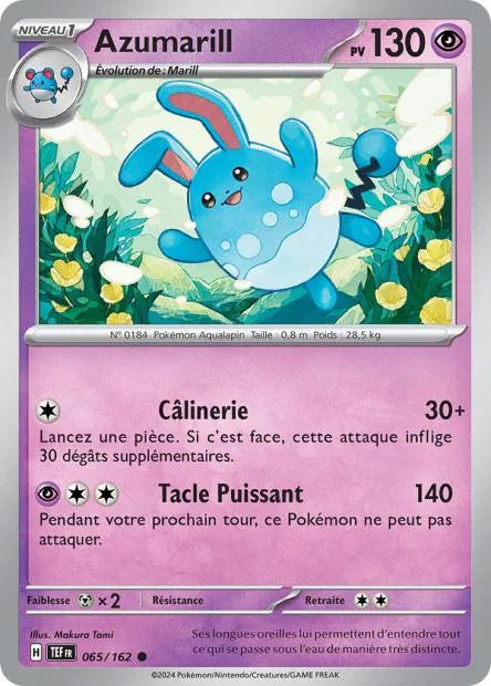 065/162 Azumarill Reverse - Forces Temporelles