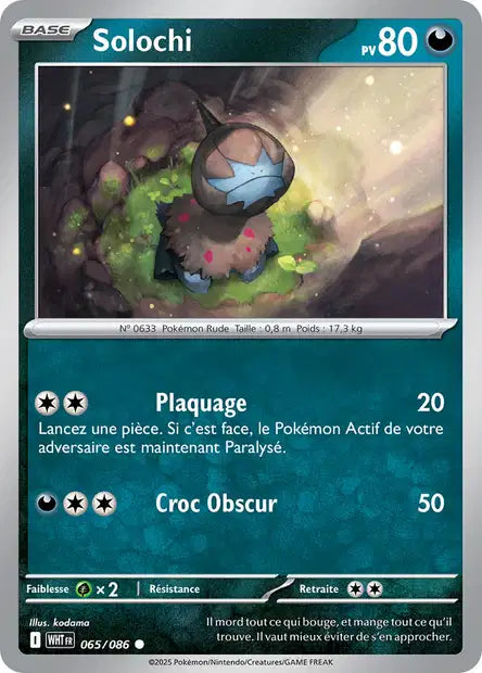 065/086 Solochi POKEBALL - Flamme Blanche - Pokeball
