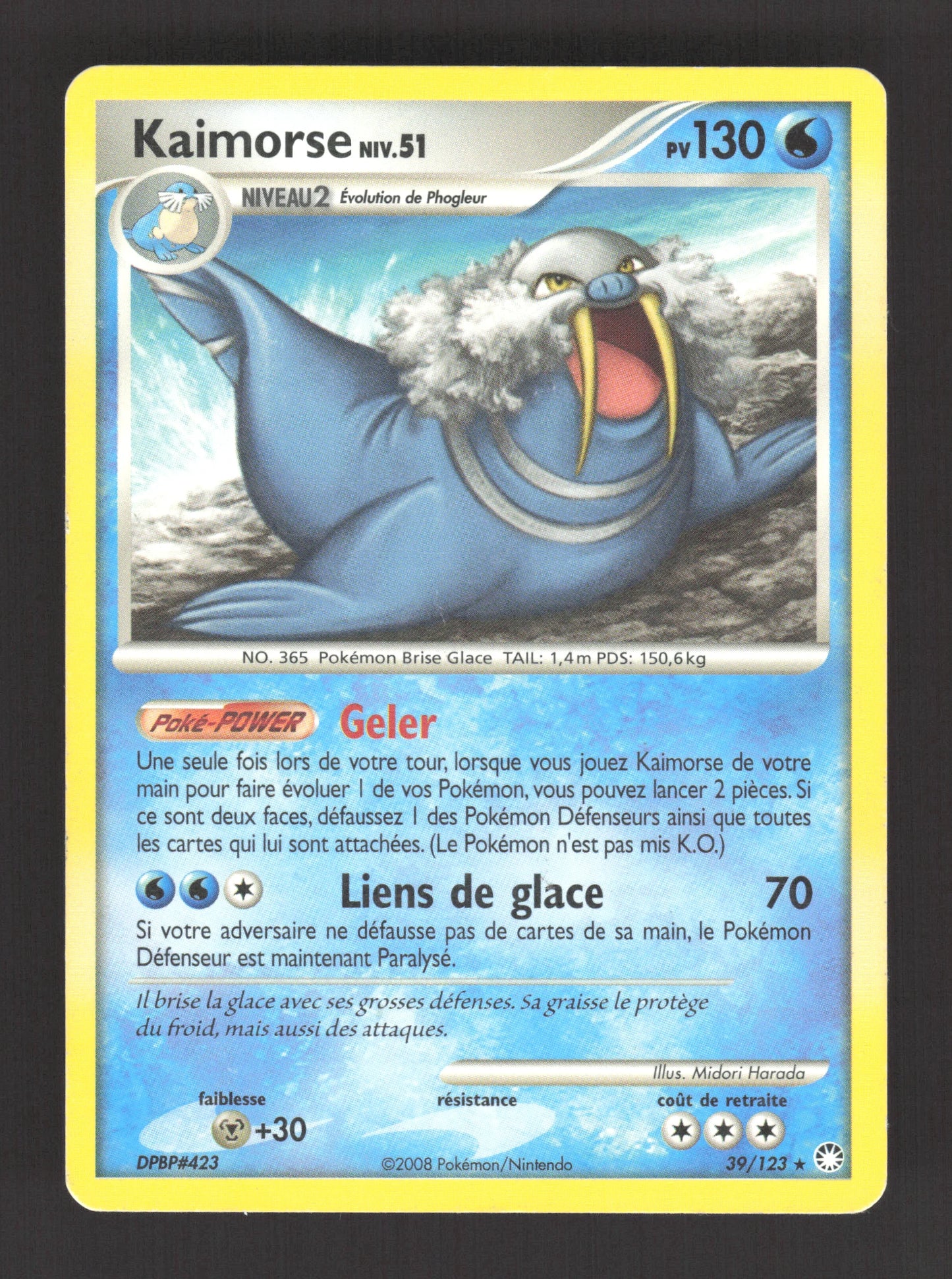 39/123 Kaimorse RARE - Trésors Mystérieux