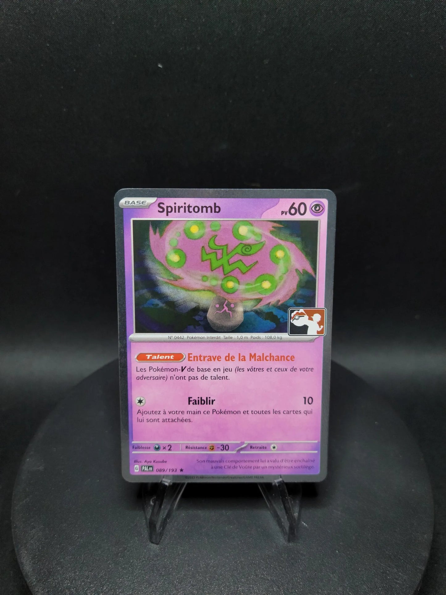 089/193 Spiritomb HOLO PLAY - Pokemon Play