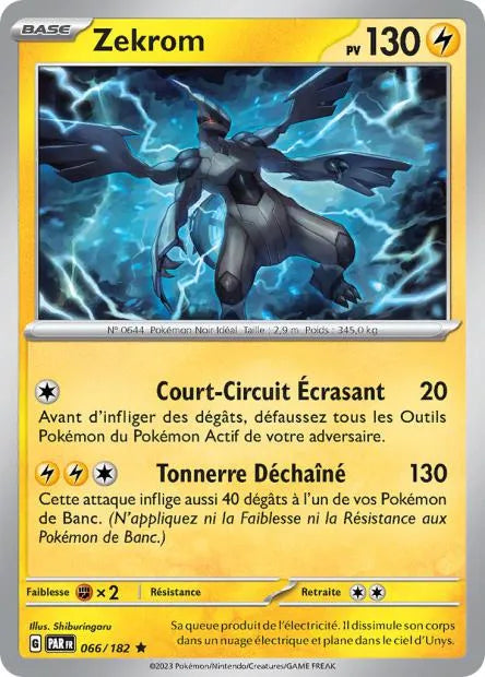 066/182 Zekrom Holo - Faille Paradoxe