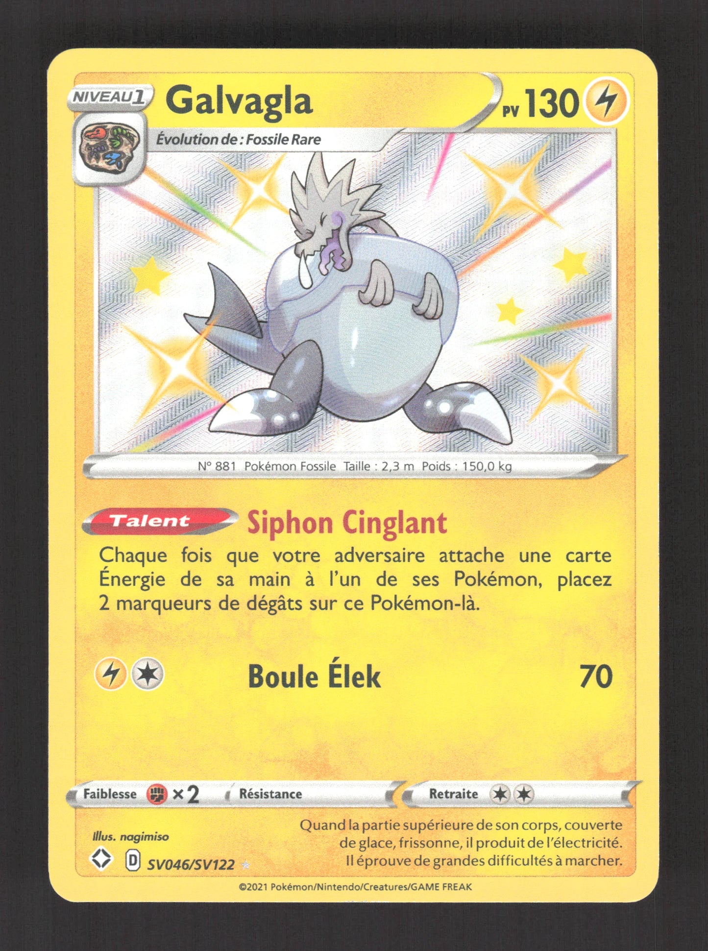 SV046/SV122 Galvagla SHINY - Destinées Radieuses