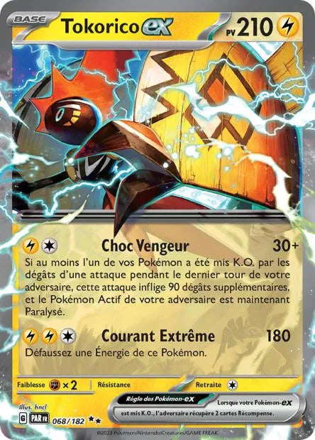 068/182 Tokorico EX - Faille Paradoxe